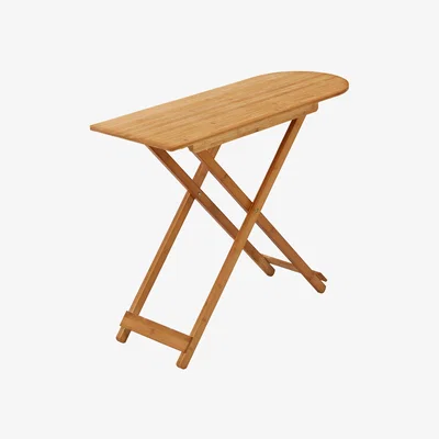 The Range Foldable Small Wooden End Table - Neutral