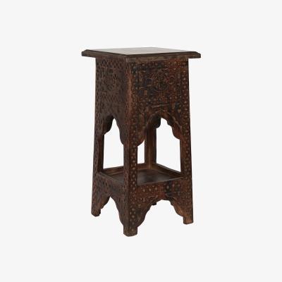 The Range Mango Wood Temple Table For Prayer Storage - Brown