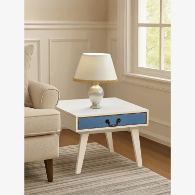 The Range Alchemy Side Table - White