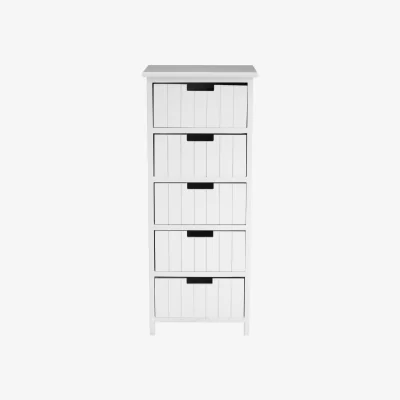 The Range Beauport White Folding Table - White