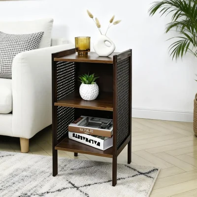 The Range Rattan Side Table