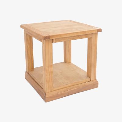 The Range Lucca Open Lamp Table - Brown