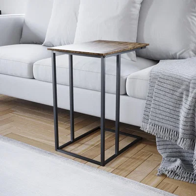 The Range Vida Designs Brooklyn Side Table - Dark Wood