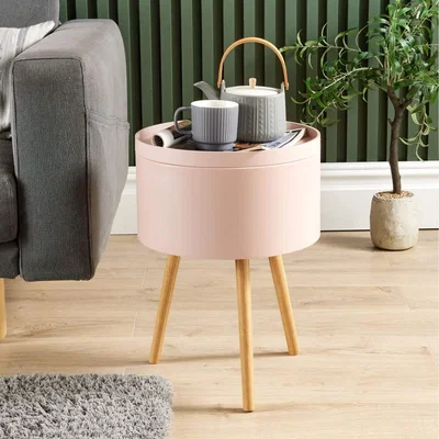 The Range Marlow Detachable Side Table  - Pink