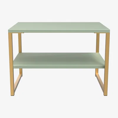 The Range Diego Lamp Table - Reed Green
