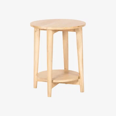 The Range Rotterdam Side Table Mango Wood - Natural