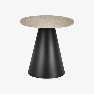 The Range Elgon Coffee and Lamp Table Set - Beige