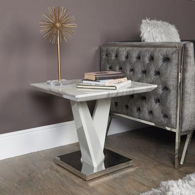 The Range Amara Side Table - white