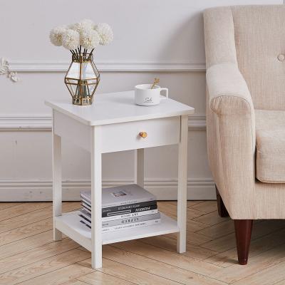 The Range 2-Tier Side Table - White