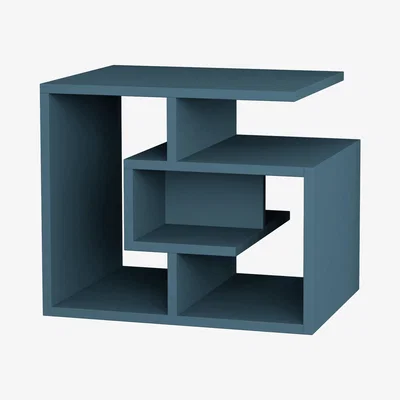 The Range Maze Side Table - Turquoise
