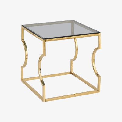 The Range Capri End Table Gold - Gold
