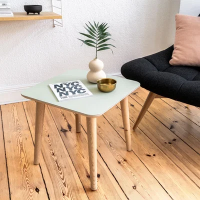 The Range Pistachio Side Table - Pistachio
