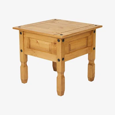 The Range Corona Side Table - Antique Wax