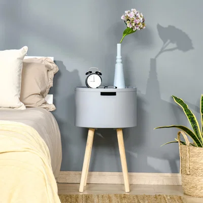 The Range Modern Side Table - Grey