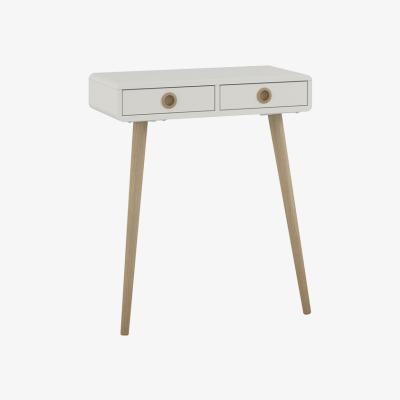 The Range Steens Softline Low Hall Table - White