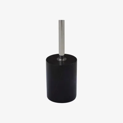 The Range Oria Black Marble End Table - Black