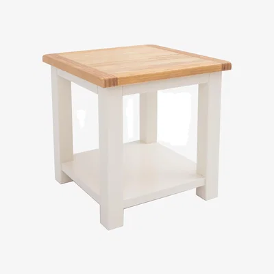 The Range Maggiori Open Lamp Table - White