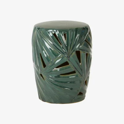 The Range Sorrell Green Ceramic Table - Green