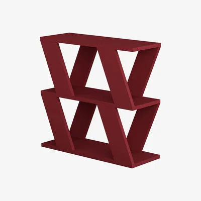 The Range Lazena Side Table - Red / 60cm