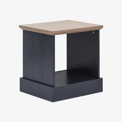 The Range Kendal Lamp Table in Slate Blue - Slate Blue
