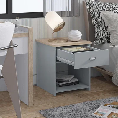 The Range Traditional Lamp Table - Grey