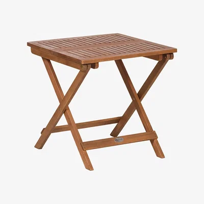 The Range Mini Folding Side Table - Natural