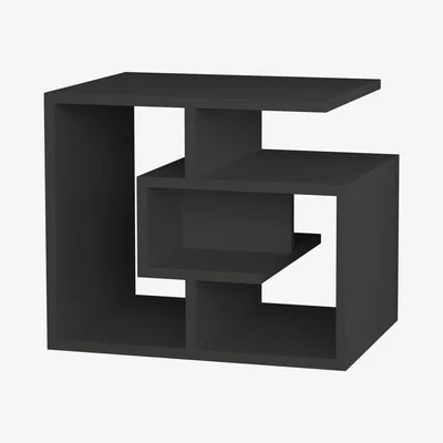 The Range Maze Side Table - Grey