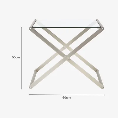 The Range Roma Side Table - Transparent