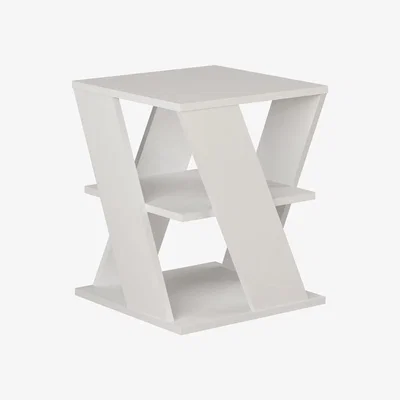 The Range Cyclo Side Table - White