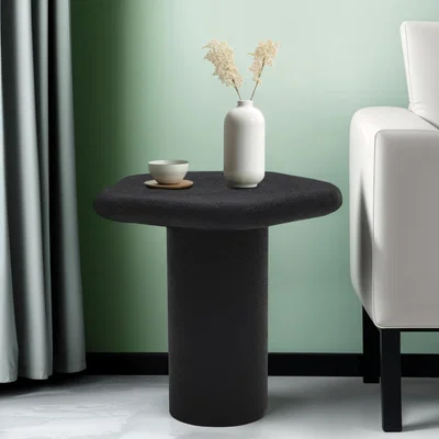 The Range Udaipur Pentagon End Table - Black