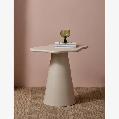 Rose & Grey Cloud Side Table