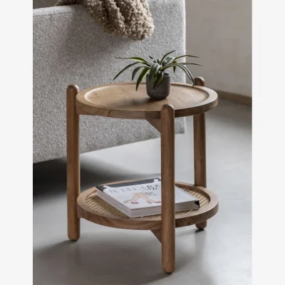 Rose & Grey Jaxon Boho Side Table