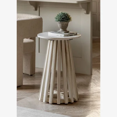 Rose & Grey Vince Marble Side Table