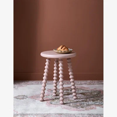 Rose & Grey Elsa Side Table In Desert Rose