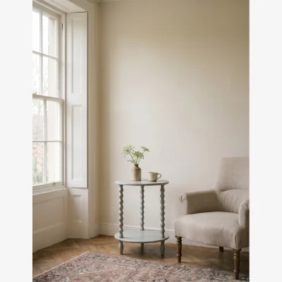 Rose & Grey Clara Tall Round Side Table