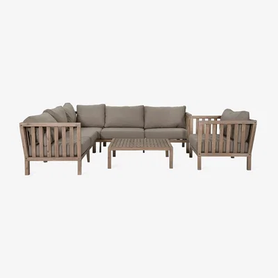 Sofa.com Perfectly Pristine Porthallow Corner Garden Sofa Set - sofa.com