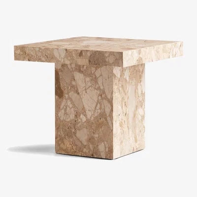 Soho Home Phoenix Table, Kunis Brescia Marble, Tall
