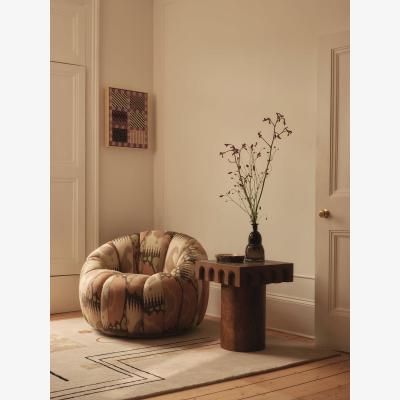 Soho Home Hiro Side Table, Michelangelo Marble