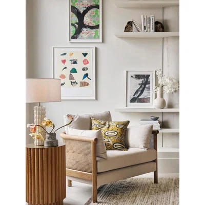 Soho Home Barrel Side Table, Oak
