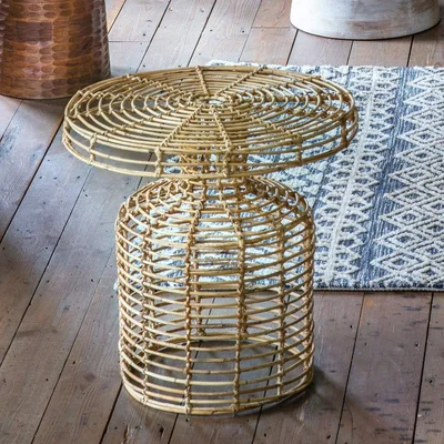 Sazy Sobel Side Table, Natural