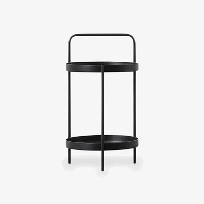 Sazy Sennen Side Table, Black