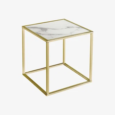 Teddy Beau Teddy's Collection Swan Lamp Table White and Gold