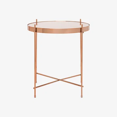 Teddy Beau Teddy's Collection Oakland Lamp Table Copper