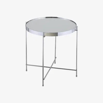 Teddy Beau Teddy's Collection Oakland Lamp Table Chrome
