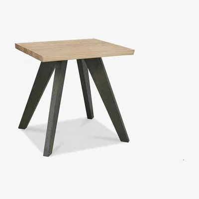 Teddy Beau Bentley Cadell Aged Oak Square Lamp Table