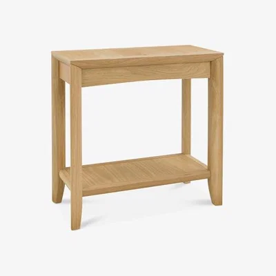 Teddy Beau Bentley Bergen Oak Rectangular Side Table