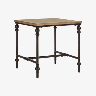 Teddy Beau Teddy's Collection Trenton Distressed Finish Side Table