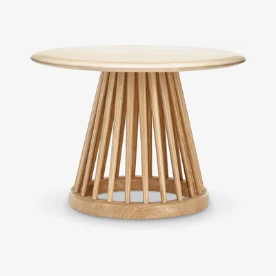Tom Dixon Tom Dixon - Fan Table Natural Base Natural Birch Top 600mm