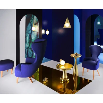 Tom Dixon Tom Dixon - Spun Table Tall Brass