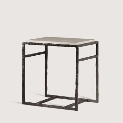 Tobias Oliver Porta Romana | Giacometti Side Table | Bronzed